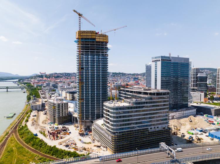 Upcoming documentary about Eurovea Tower is being made