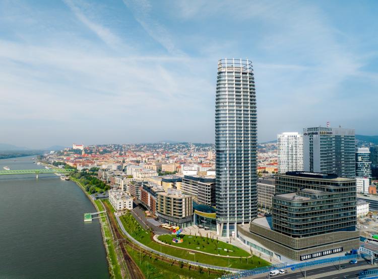 Eurovea Tower is official part of Eurovea City